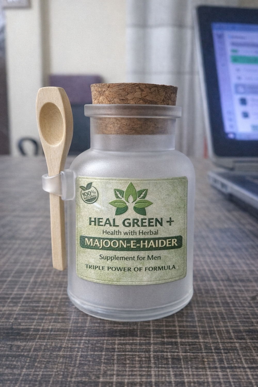 Heal Green+ Majoon-e-Haider | 100% Herbal Strength Formula for Men